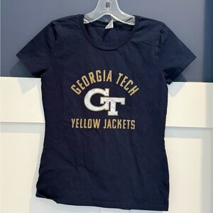 Georgia Tech Women's Navy Blue Short Sleeve Tee